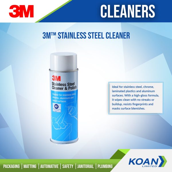 3M™ Stainless Steel Cleaner and Polish